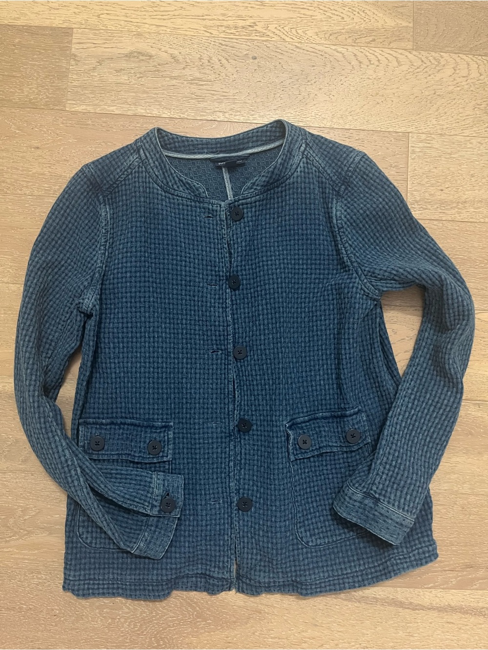 Pure Jill Indigo Women’s Textured Indigo Jacket